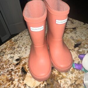 Hunter Coral Rain Boots